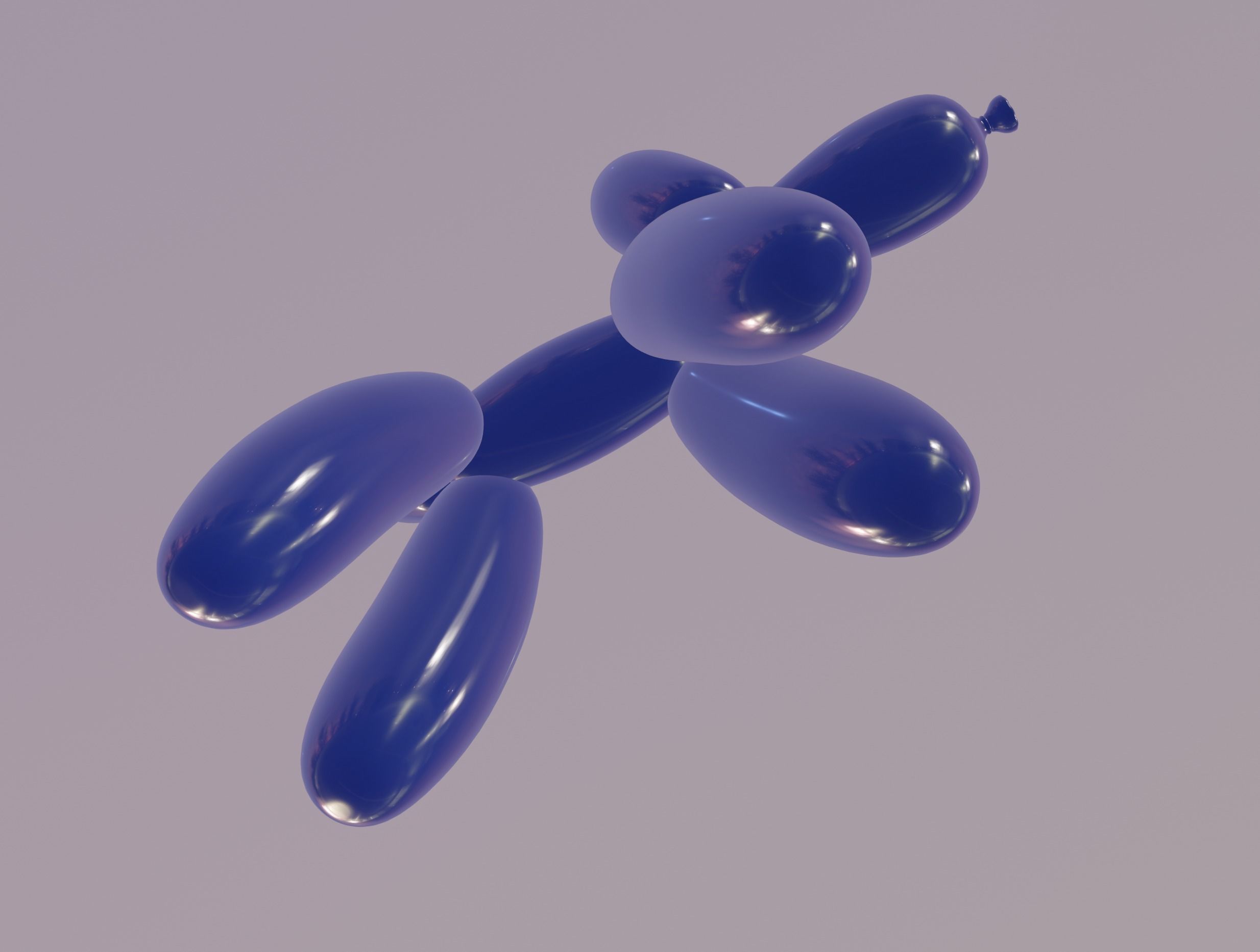 Balloon Dog 3D model_12
