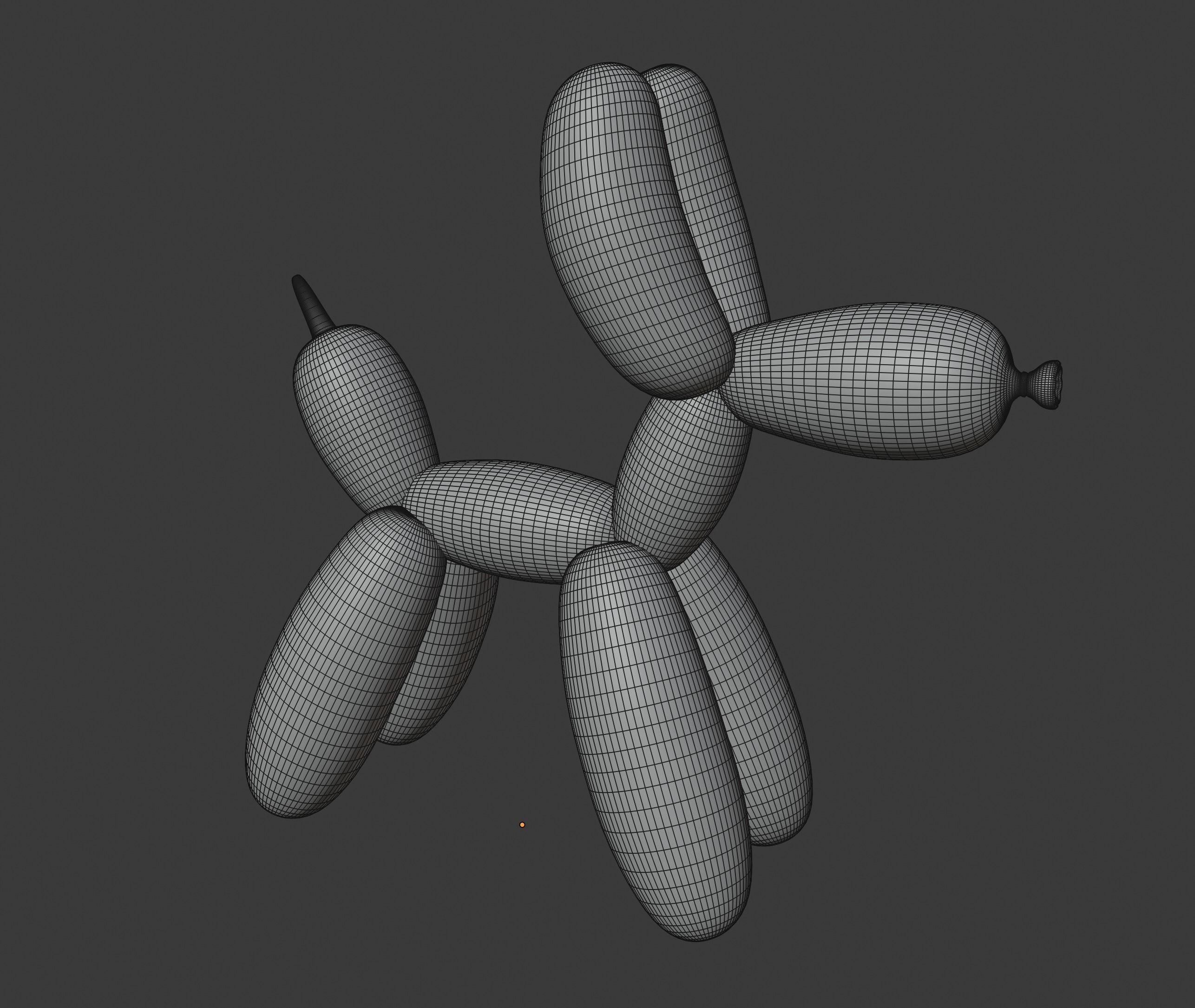 Balloon Dog 3D model_17