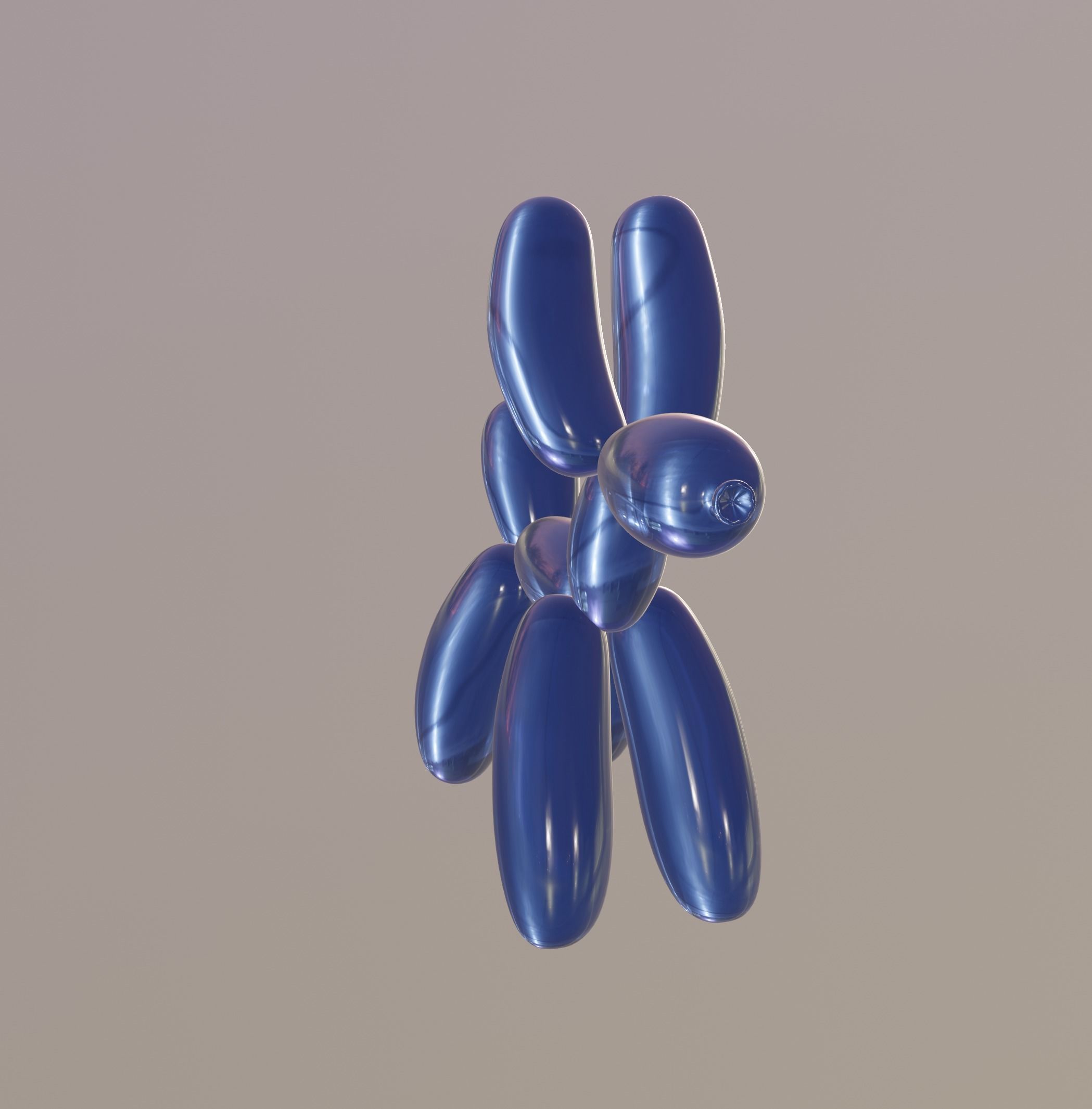 Balloon Dog 3D model_3