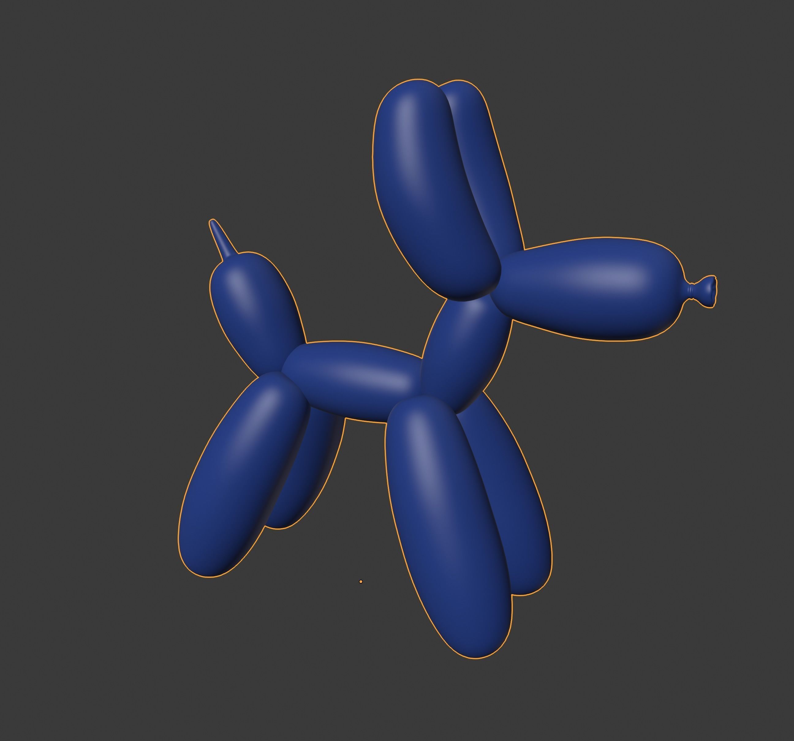 Balloon Dog 3D model_15