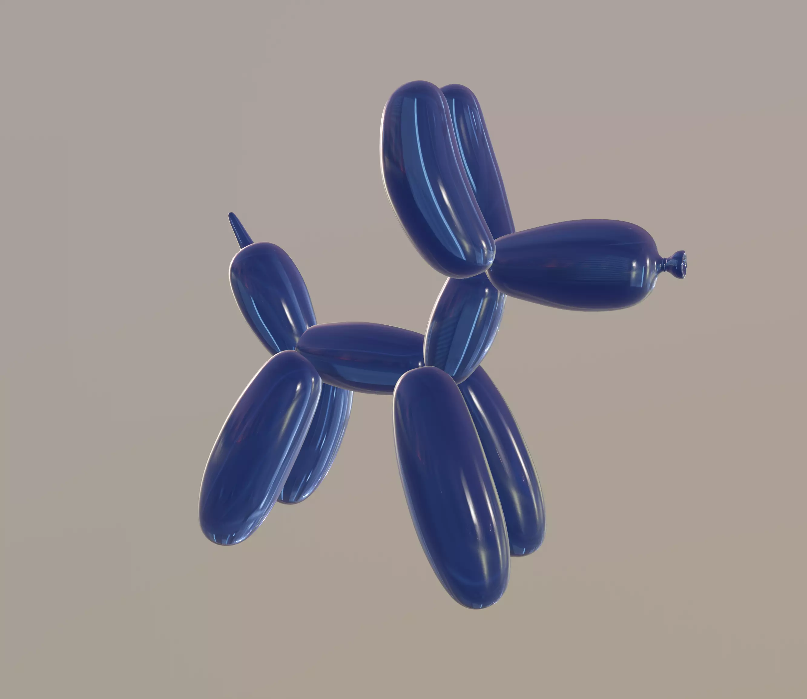 Balloon Dog 3D model_0