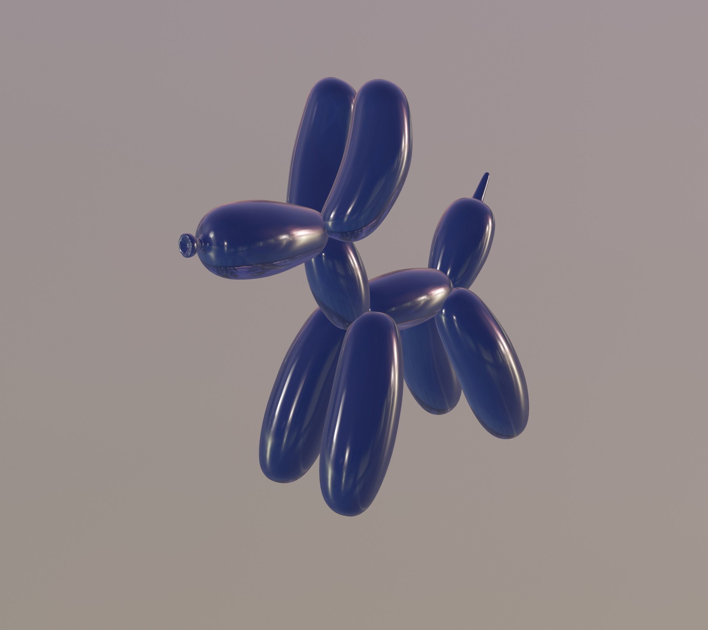 Balloon Dog 3D model_5