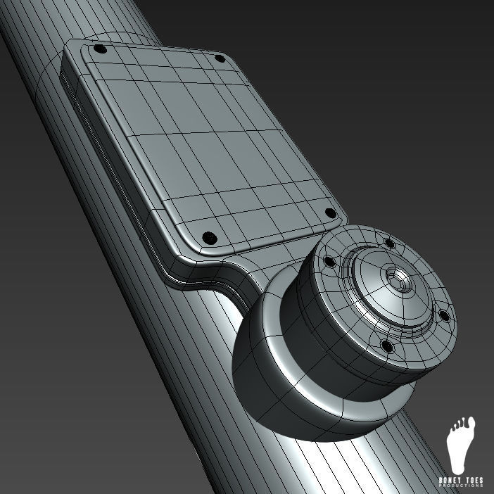 3D Traffic Signal Lights - High Poly 3D model_9