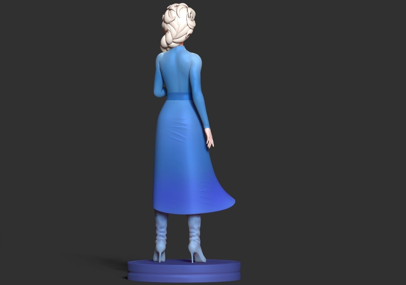 Elsa - Frozen 2 Fan art 3D print model_15