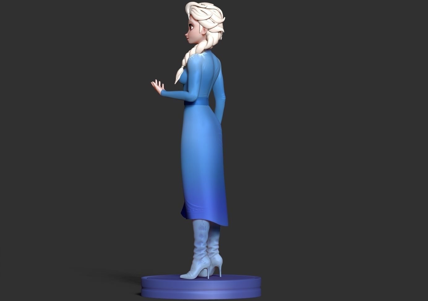 Elsa - Frozen 2 Fan art 3D print model_13