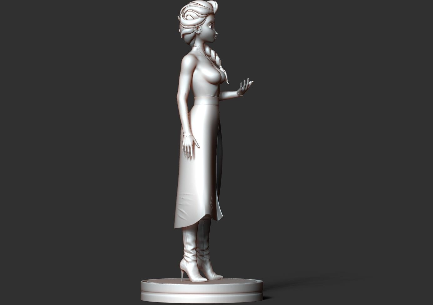 Elsa - Frozen 2 Fan art 3D print model_14