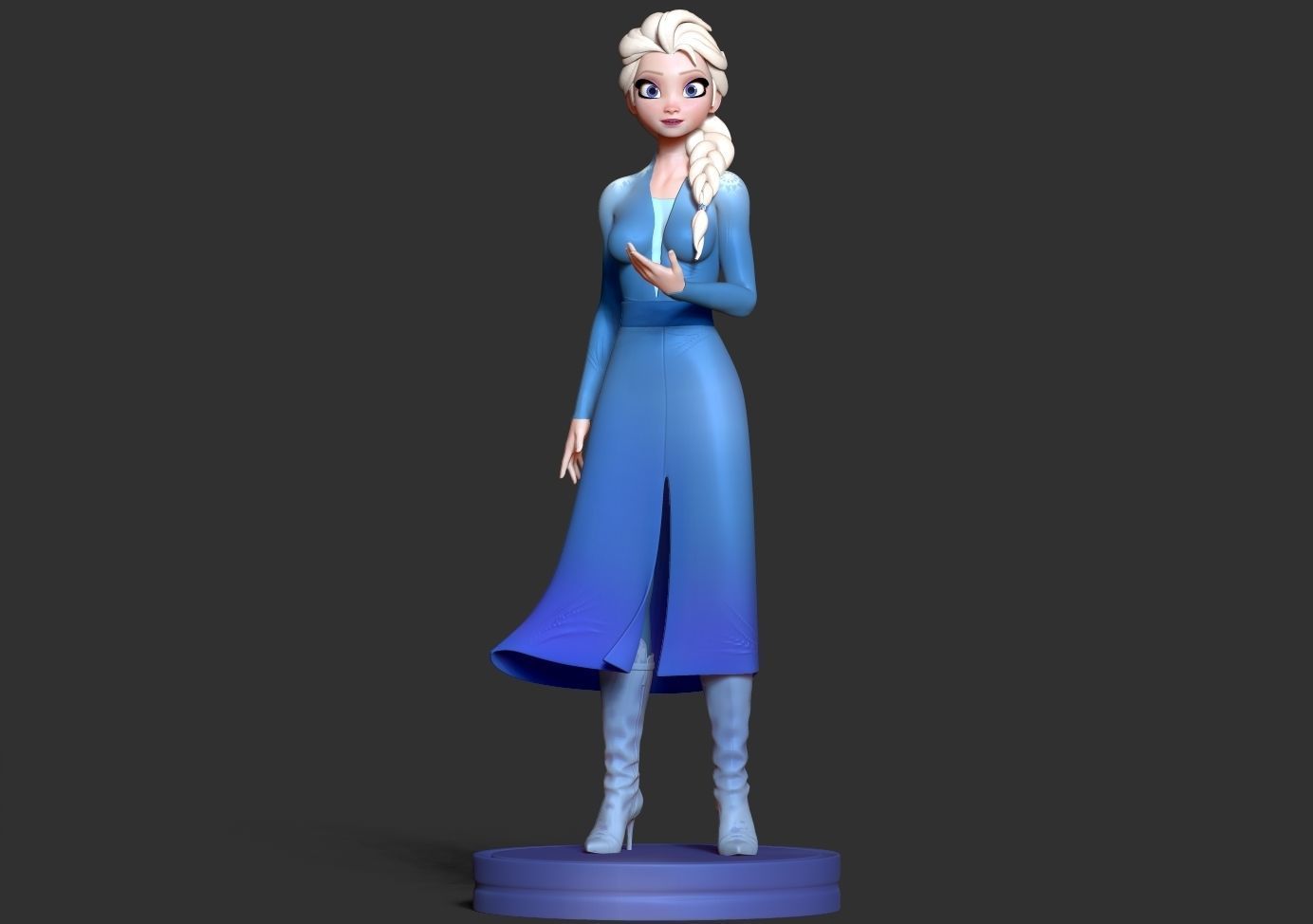 Elsa - Frozen 2 Fan art 3D print model_12