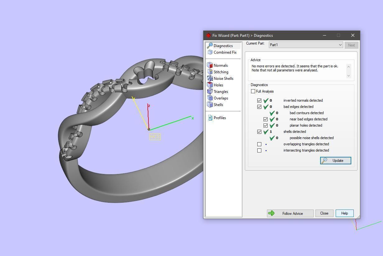 Luxury engagement ring 3D print model_6