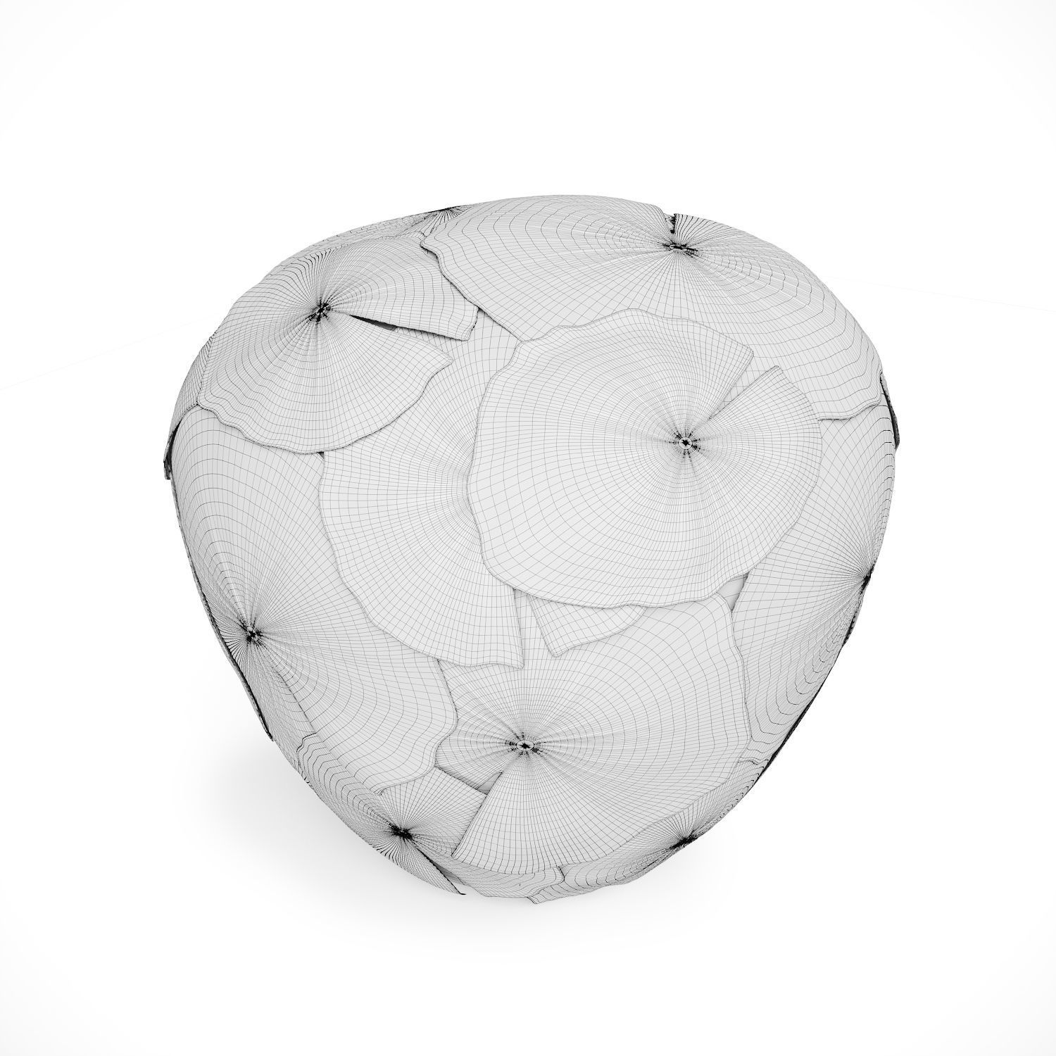 Todd Merrill Erin Sullivan Lily Pad Stool 3D model_2