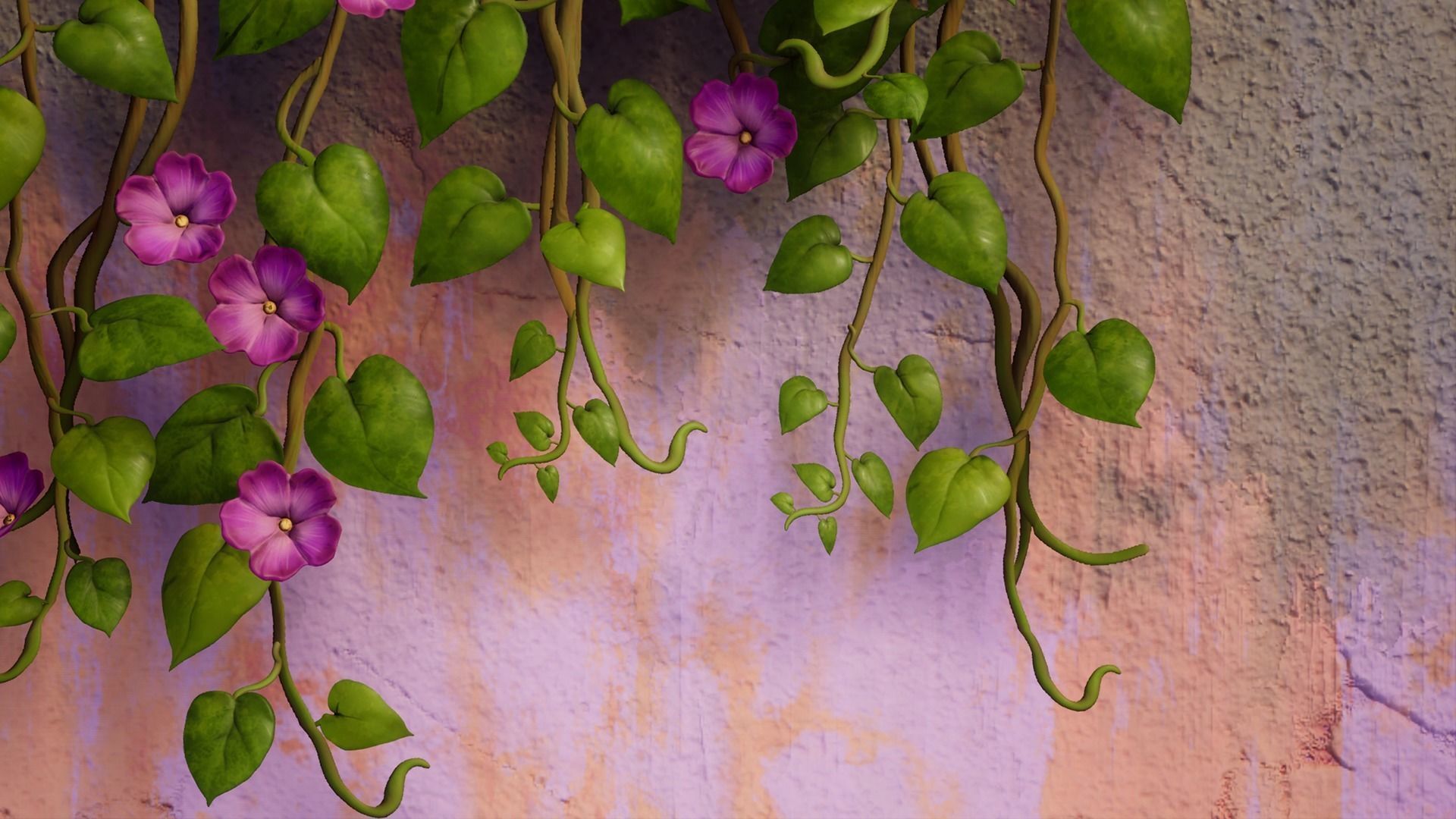 Vine Plants Pack Low-poly 3D model_9