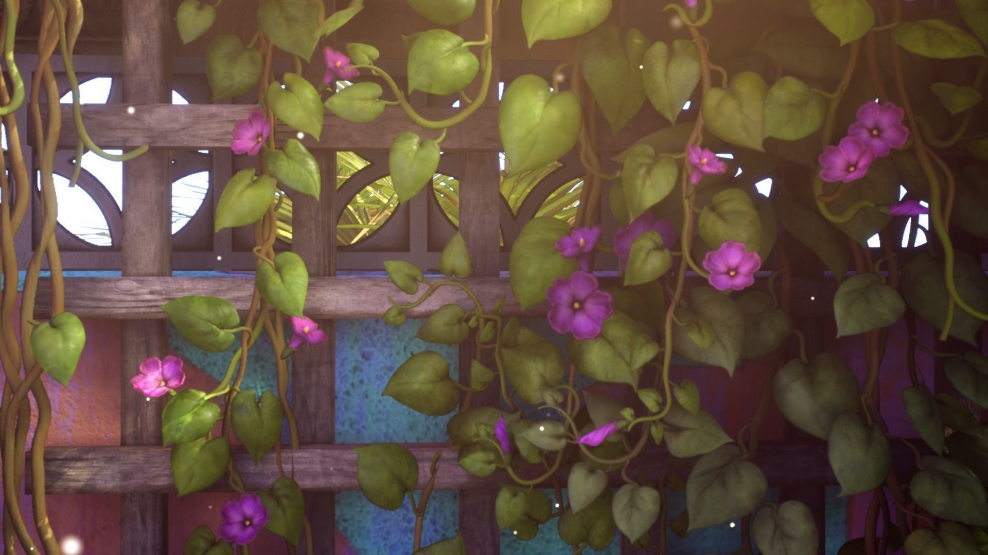 Vine Plants Pack Low-poly 3D model_10