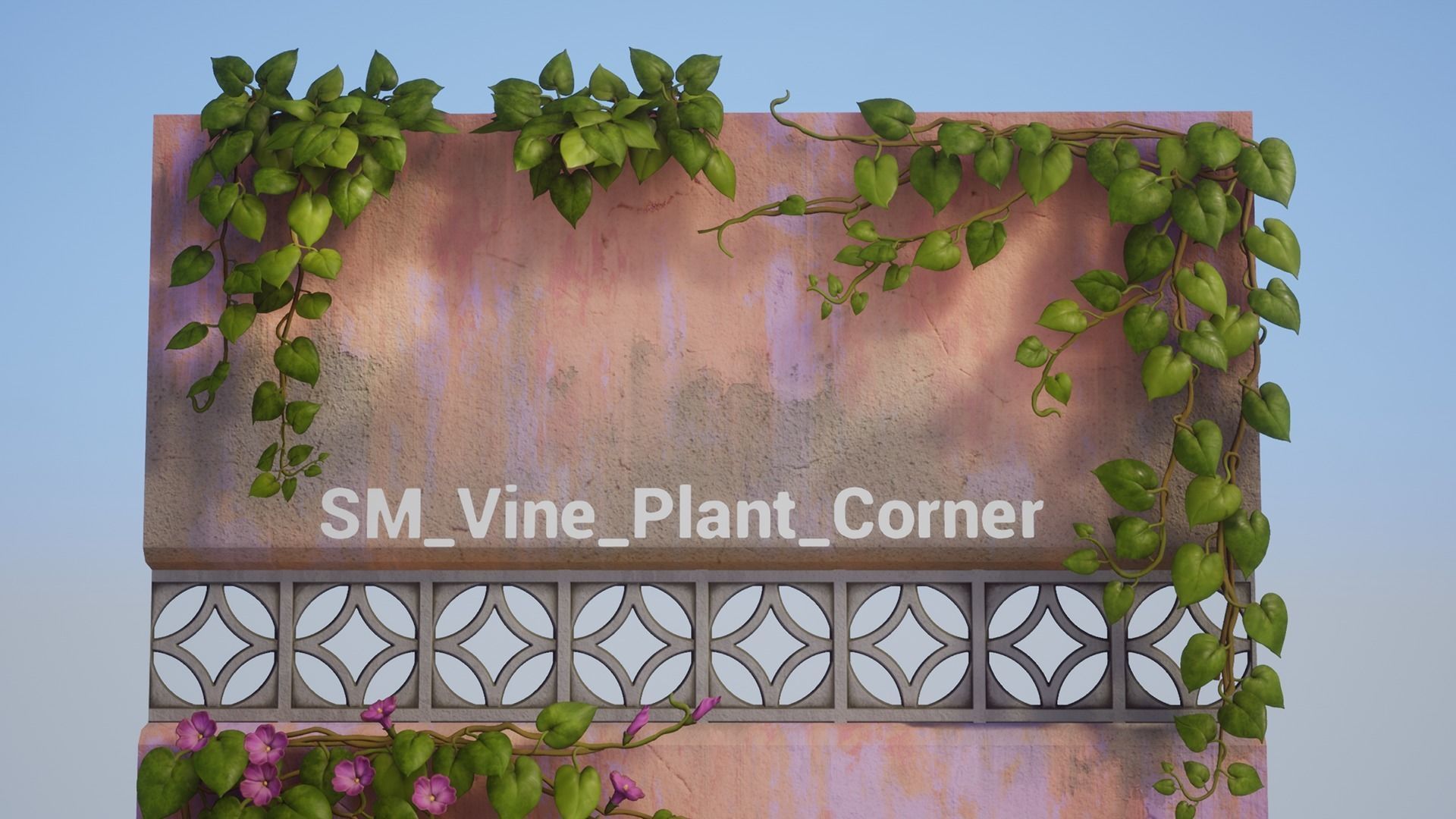 Vine Plants Pack Low-poly 3D model_8