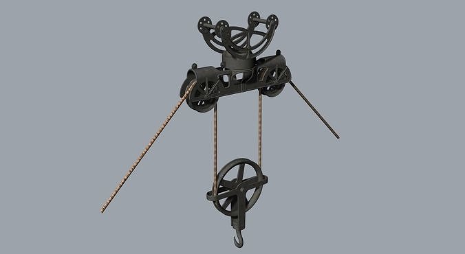 Hay Trolley 3D model