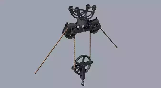 Hay Trolley 3D model