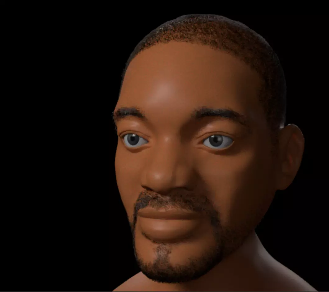will smith 3D model