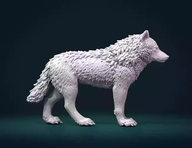 Wolf III 3D print model