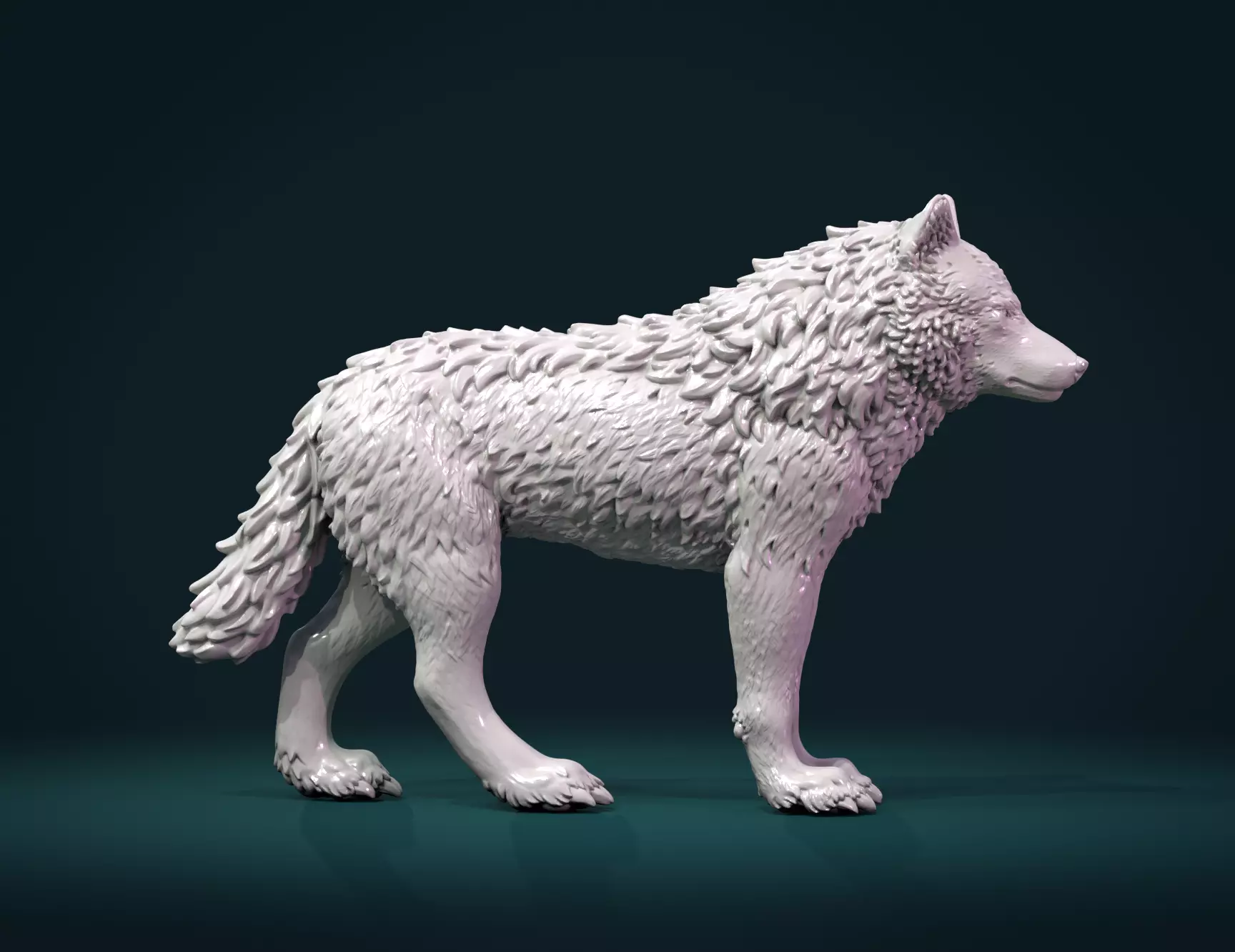 Wolf III 3D print model_0