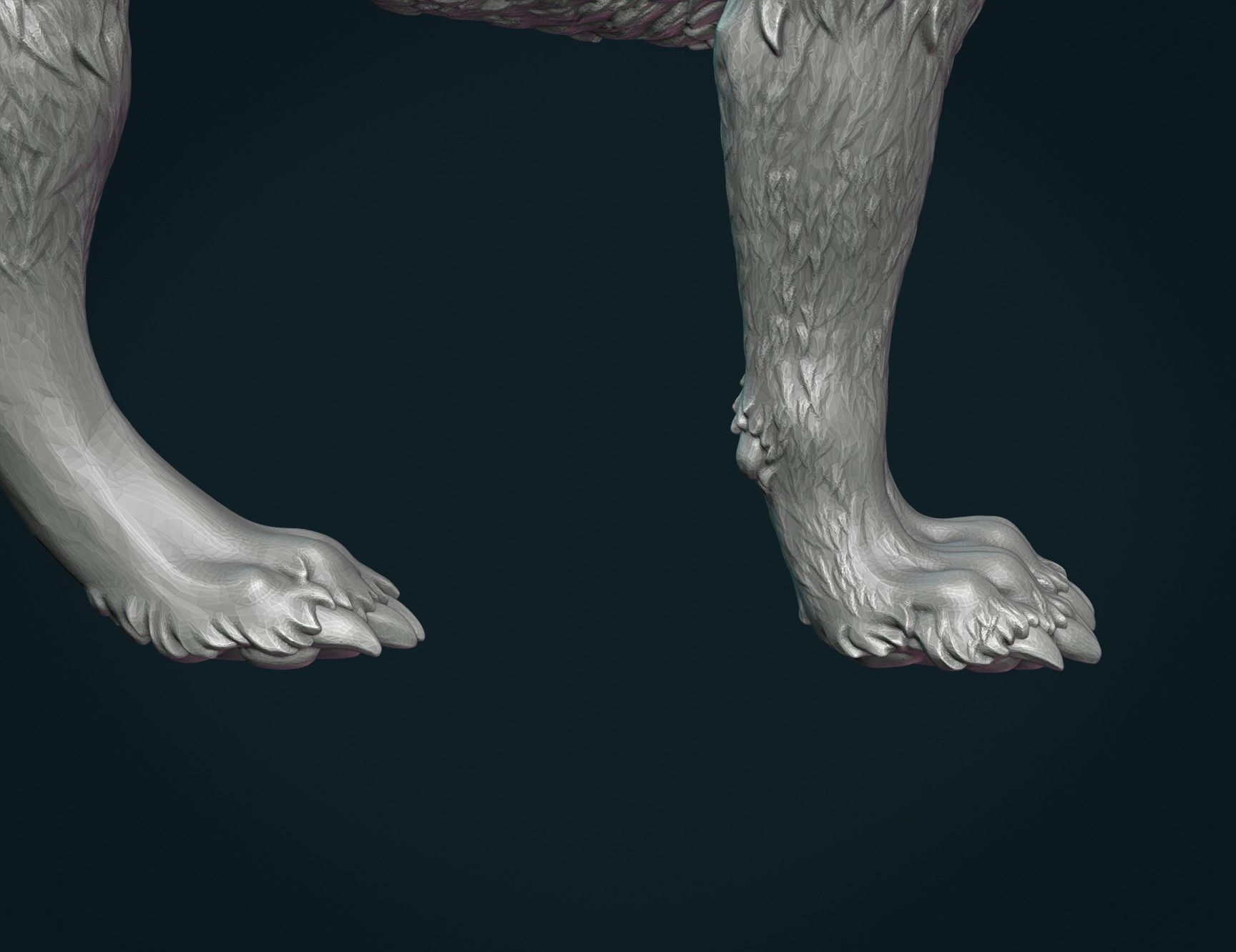 Wolf III 3D print model_9