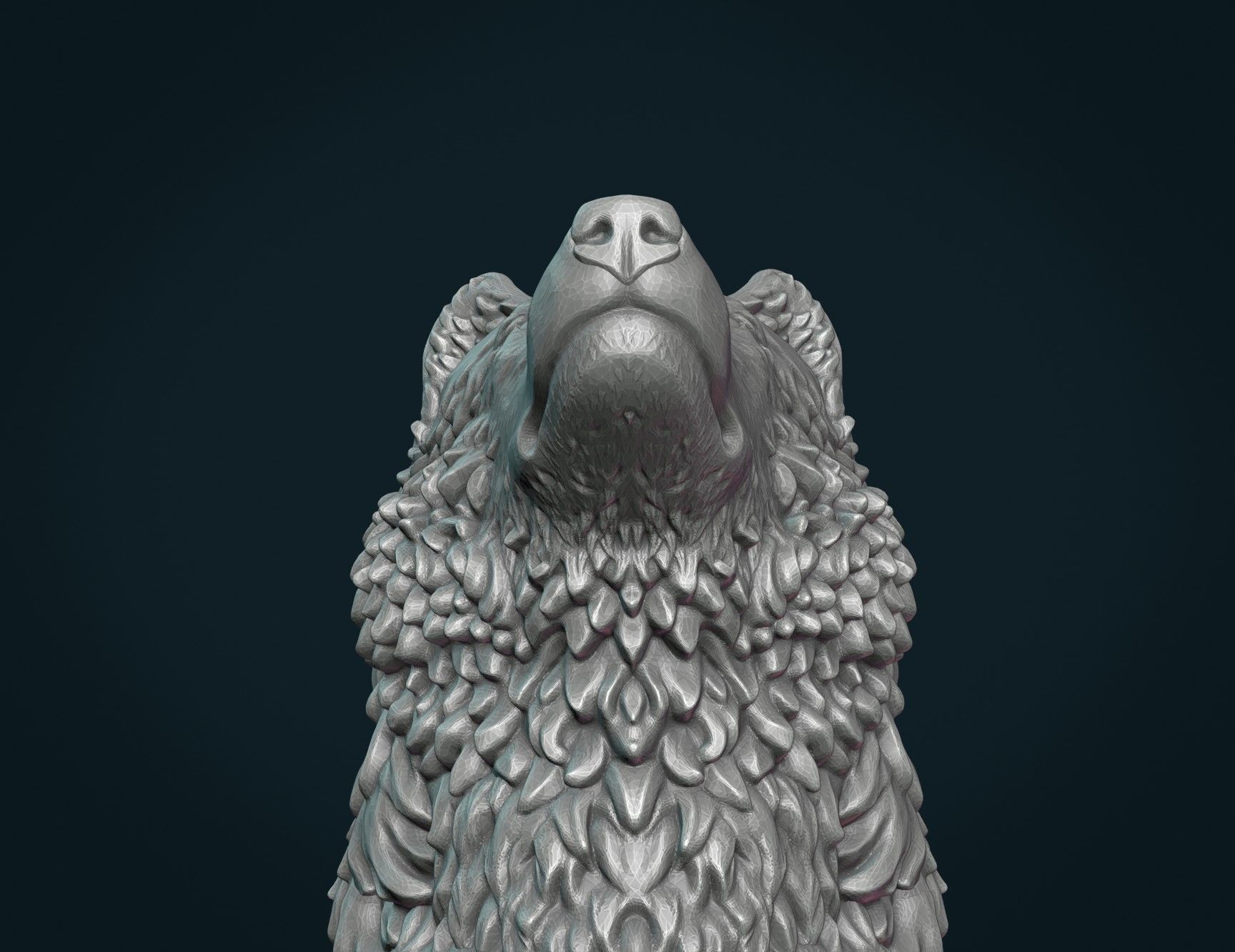 Wolf III 3D print model_15