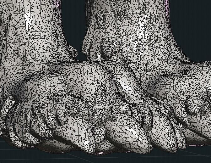 Wolf III 3D print model_21