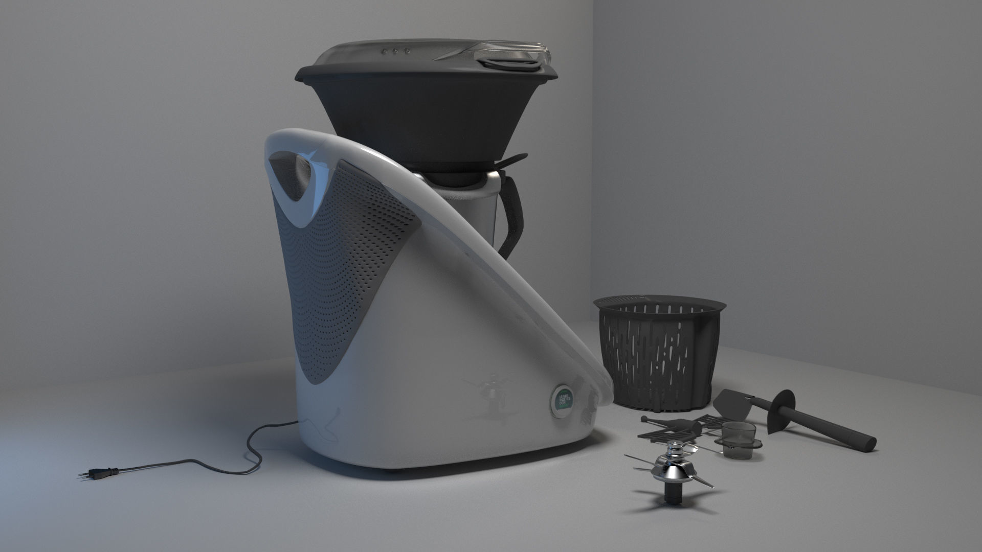 VORWERK BIMBY TM5 3D model_2