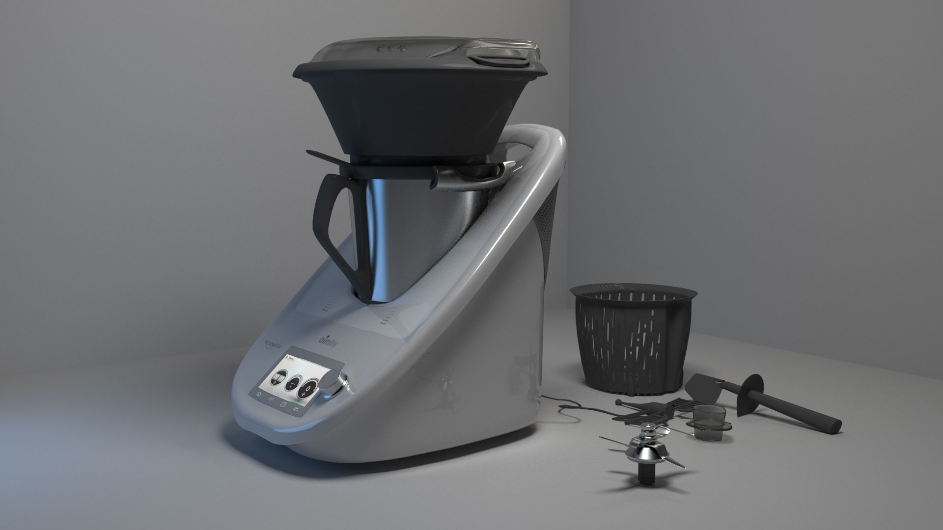 VORWERK BIMBY TM5 3D model_6