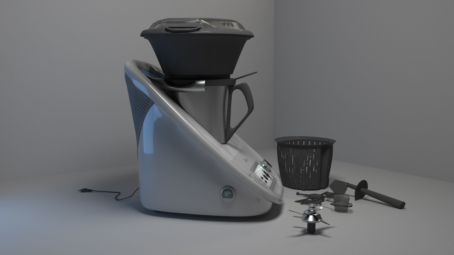 VORWERK BIMBY TM5 3D model_1
