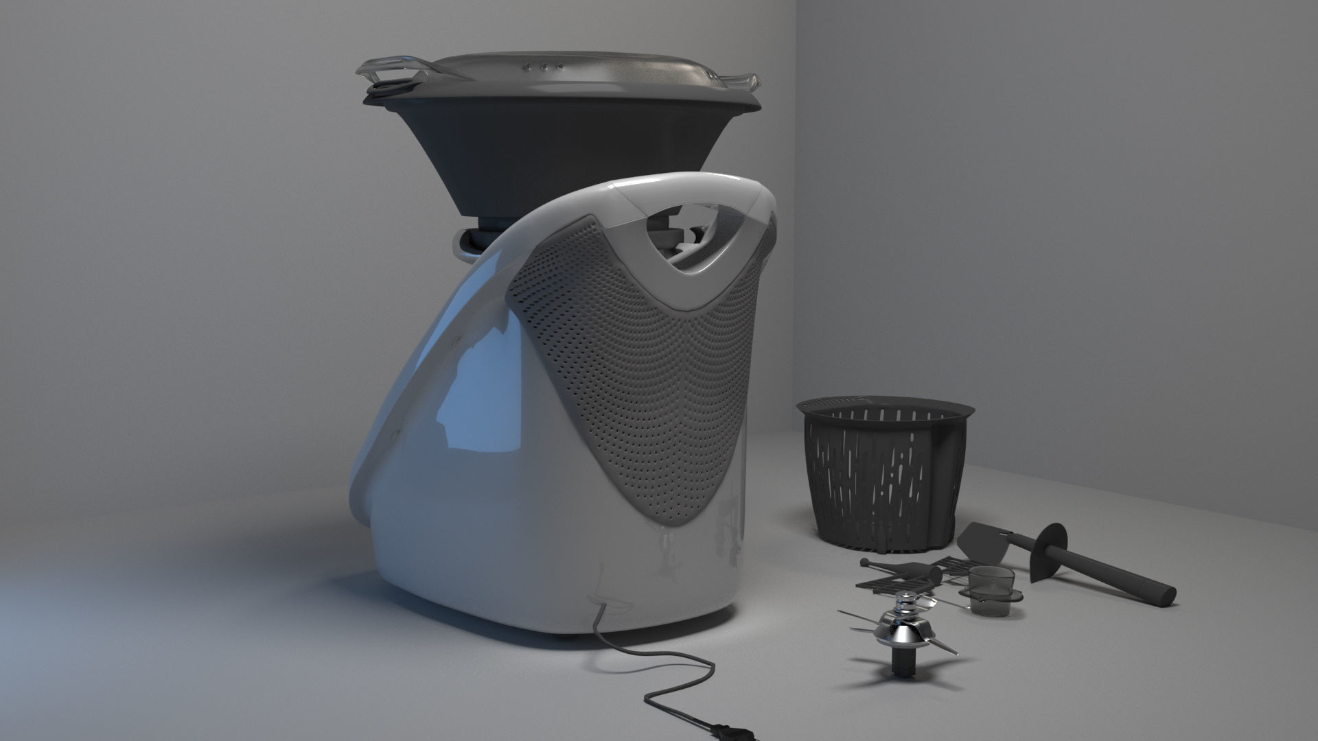 VORWERK BIMBY TM5 3D model_4