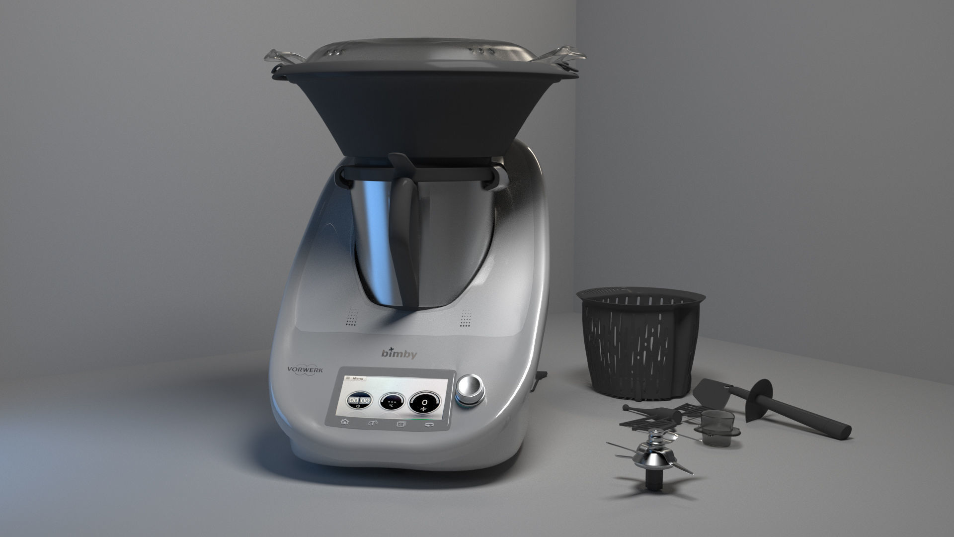 VORWERK BIMBY TM5 3D model_7