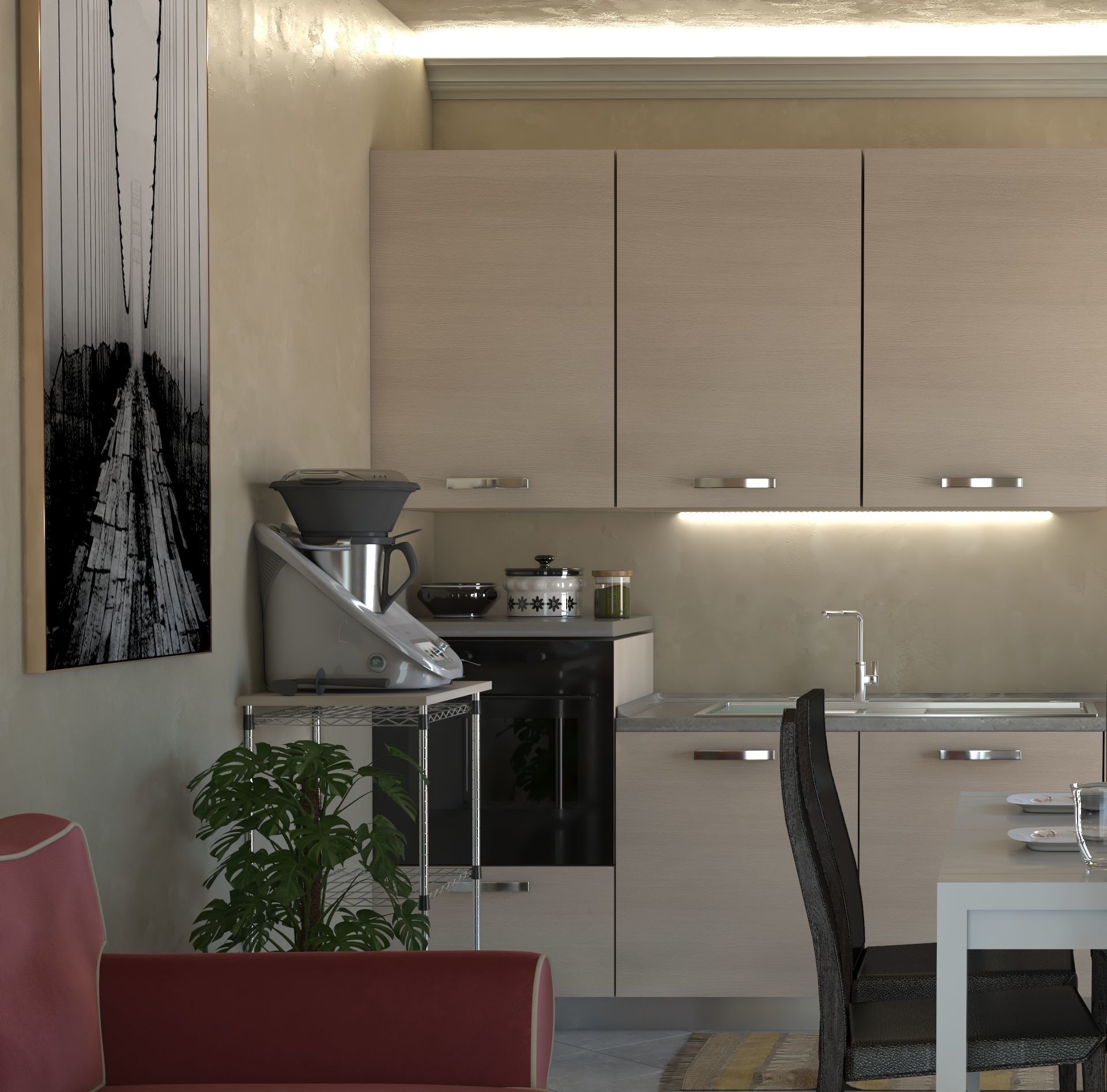 VORWERK BIMBY TM5 3D model_17