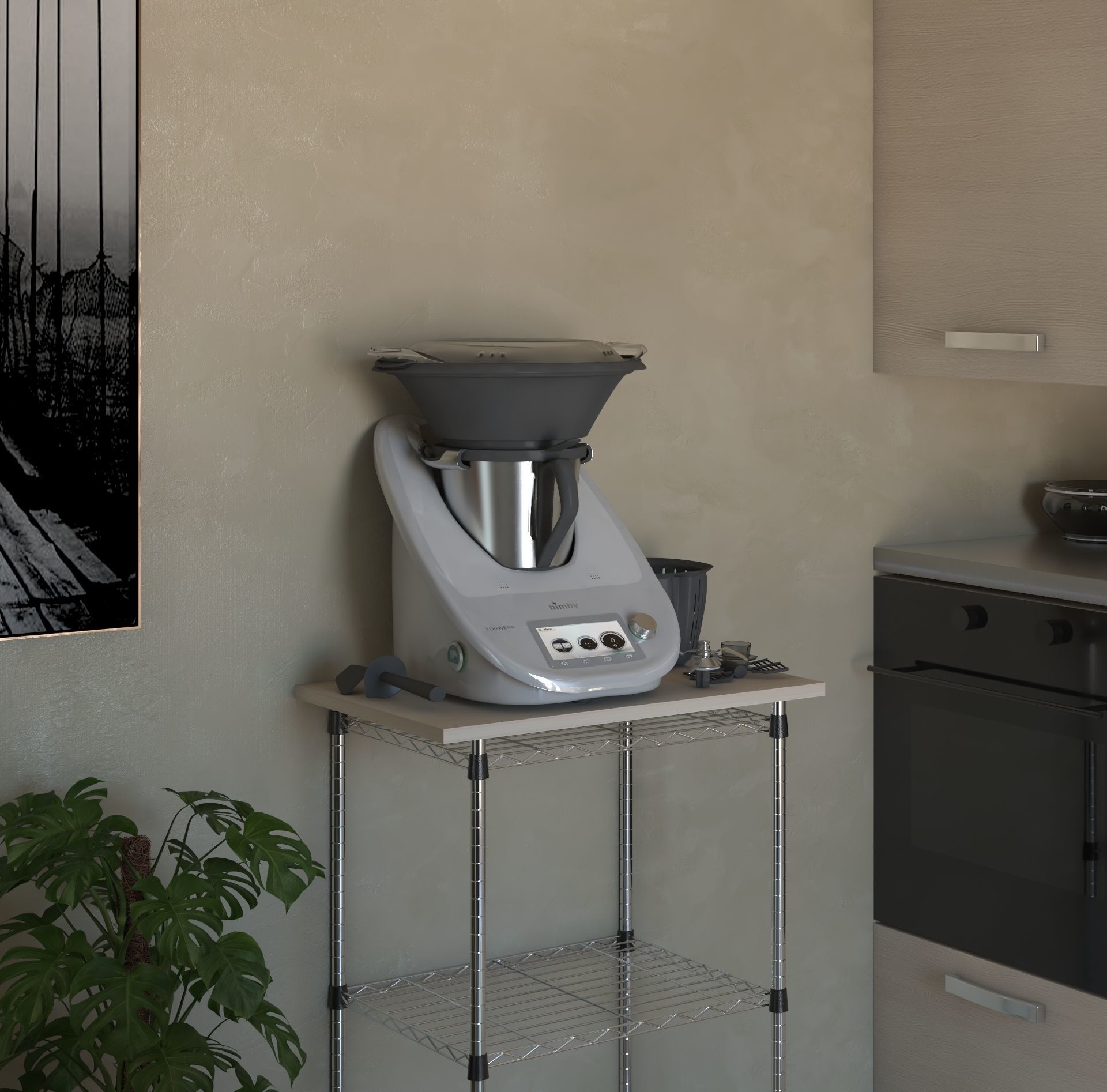 VORWERK BIMBY TM5 3D model_13