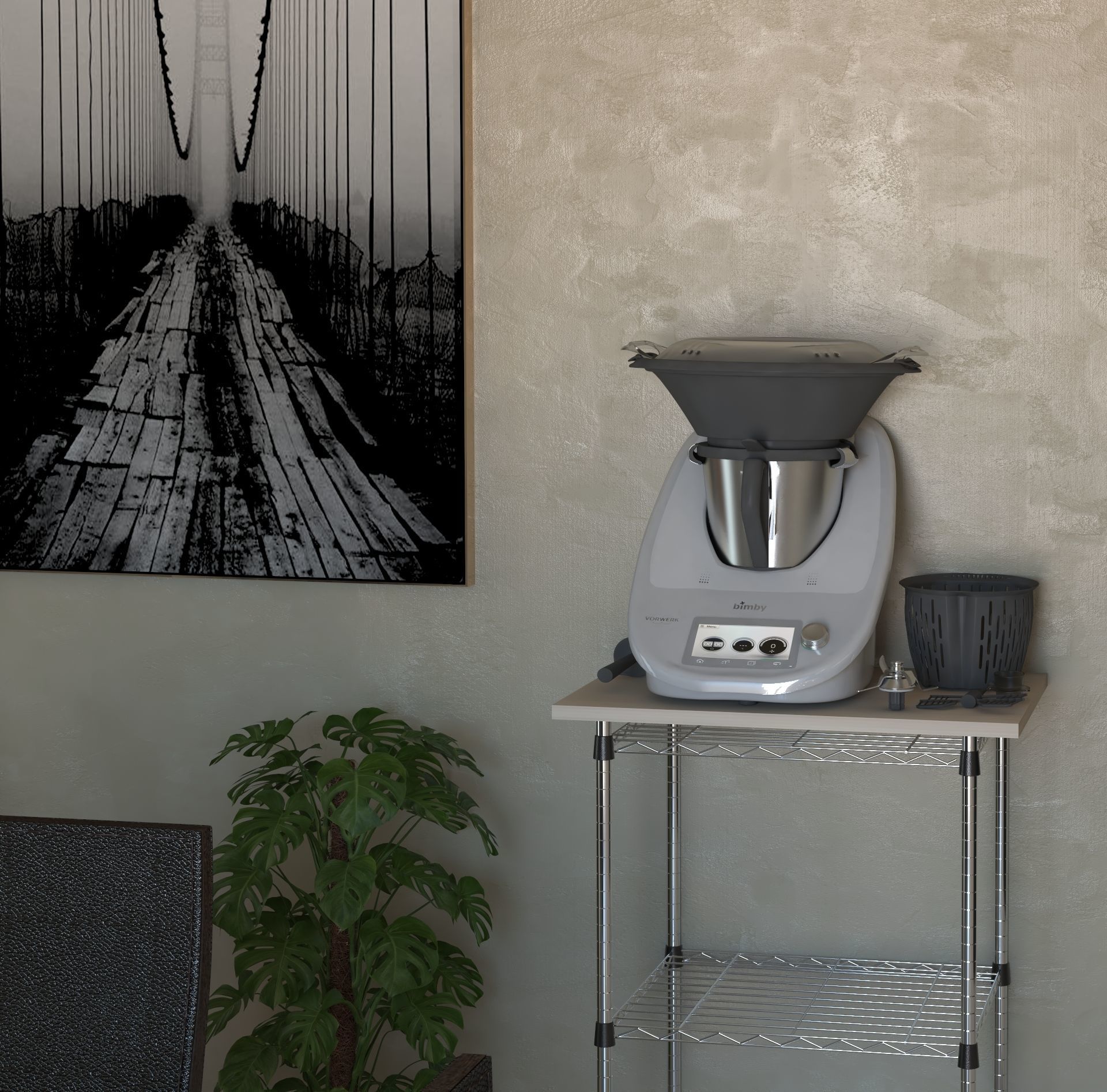 VORWERK BIMBY TM5 3D model_15