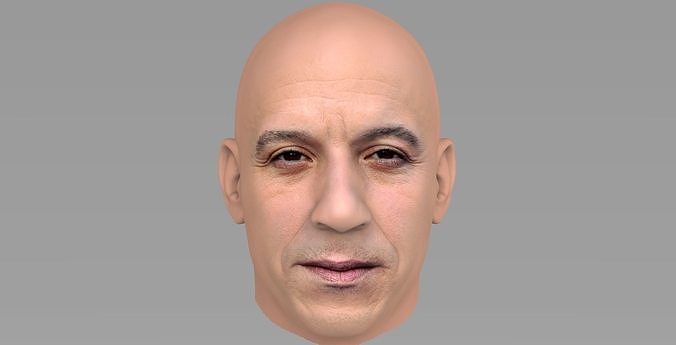 Vin Diesel 3D model