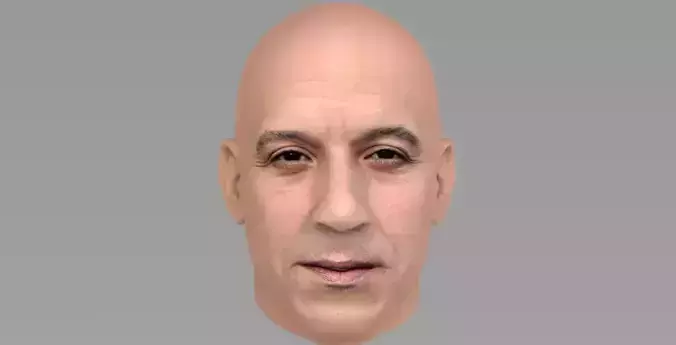Vin Diesel 3D model