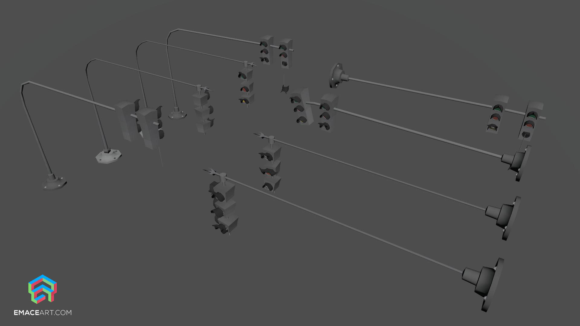 PolyVania Vampiric Town LowPoly Unity Pack Free low-poly 3D model_58