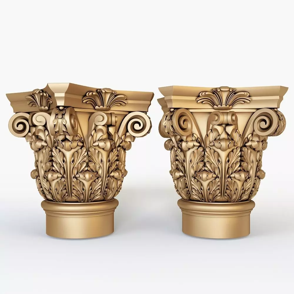 Classical Column for cnc 3D 3D model