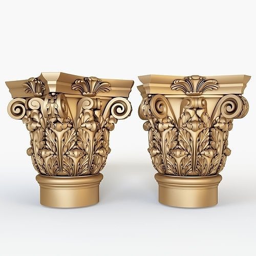 Classical Column for cnc 3D 3D model