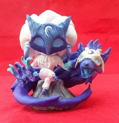 kindred league of legends 3D print model_0