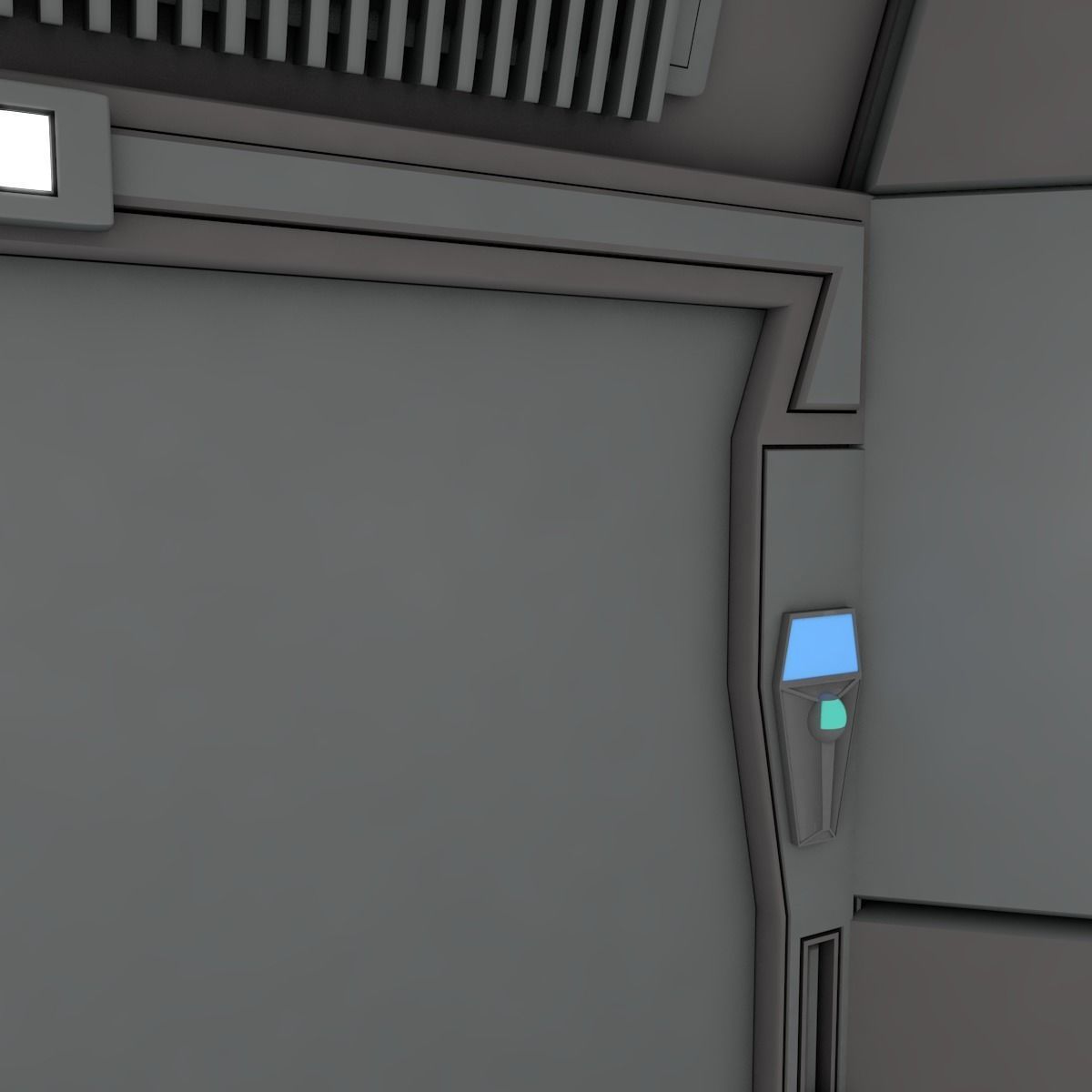 Sci Fi Room  3D model_6