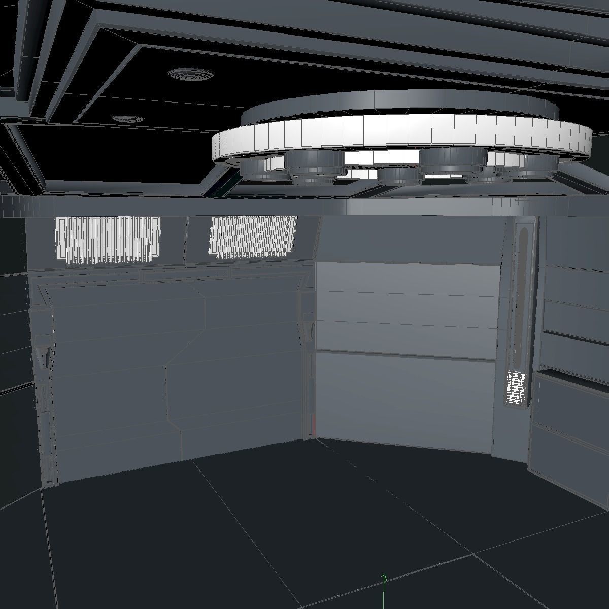 Sci Fi Room  3D model_14