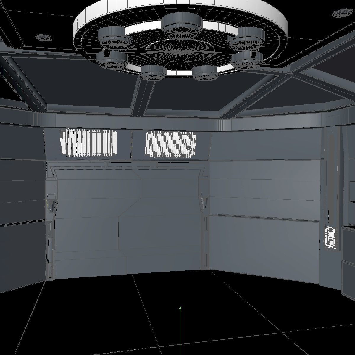 Sci Fi Room  3D model_13