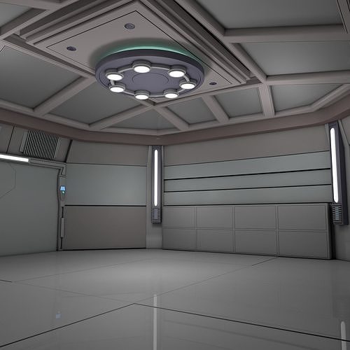 Sci Fi Room  3D model