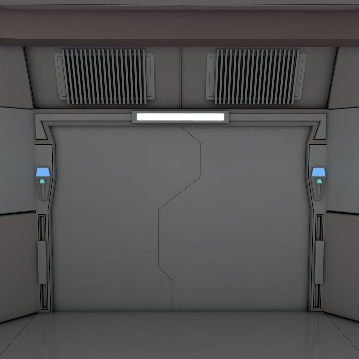 Sci Fi Room  3D model_5