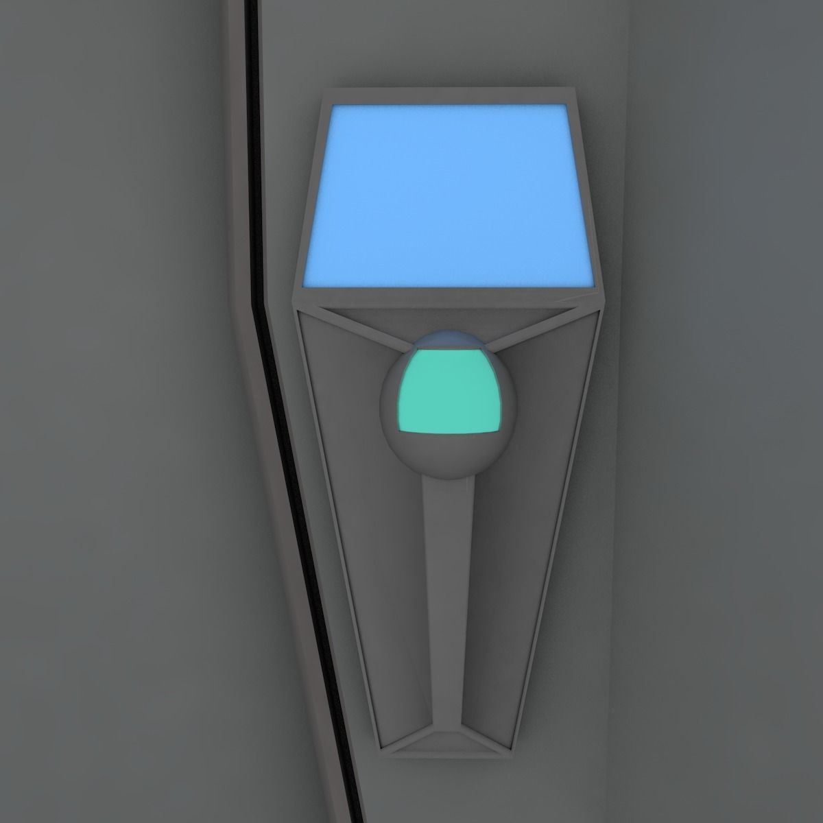 Sci Fi Room  3D model_7