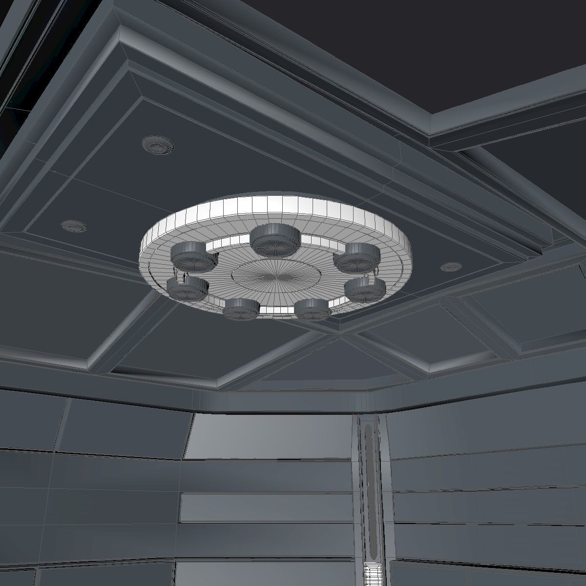 Sci Fi Room  3D model_17