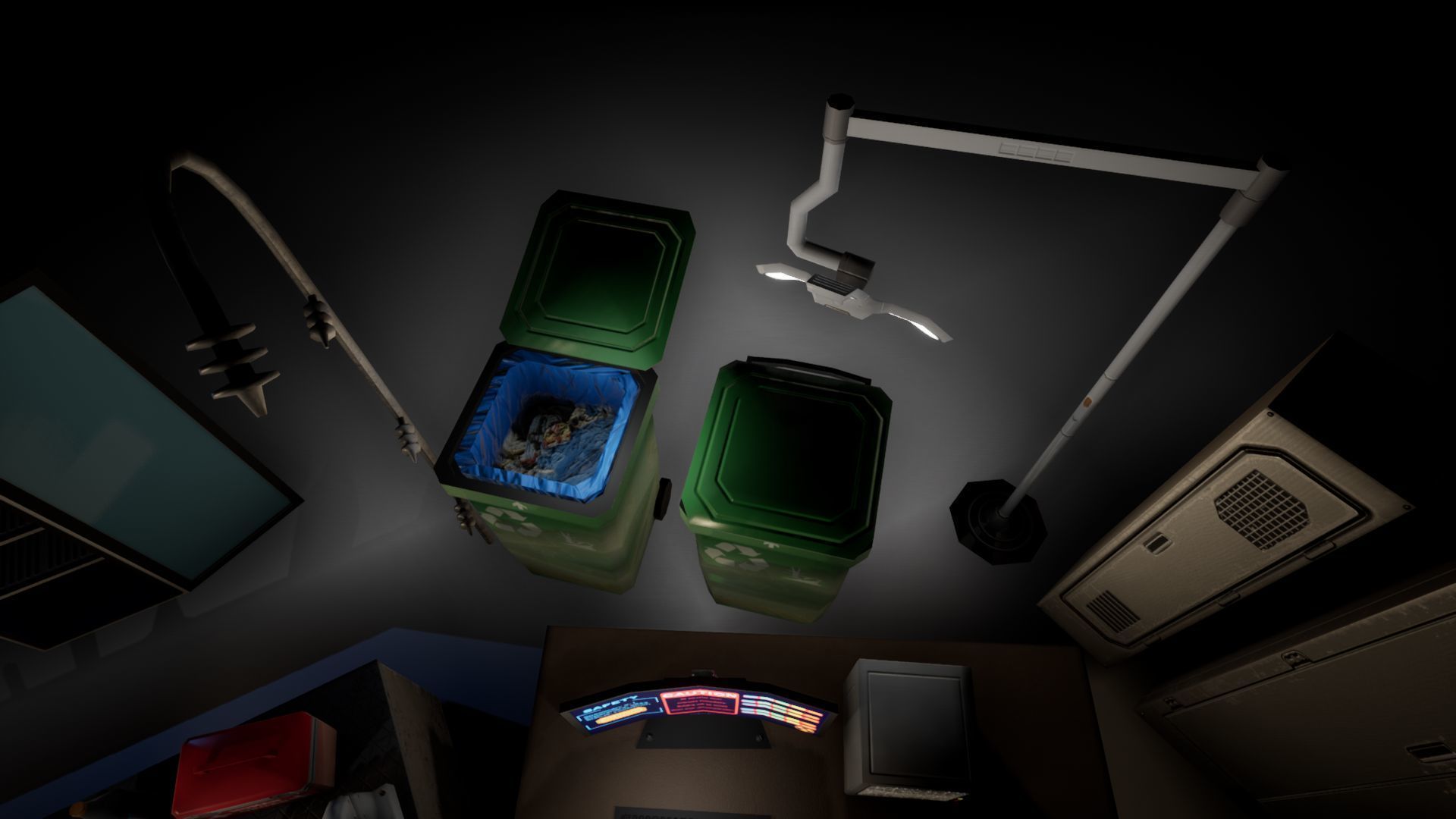 Labaratory Props Low-poly 3D model_12