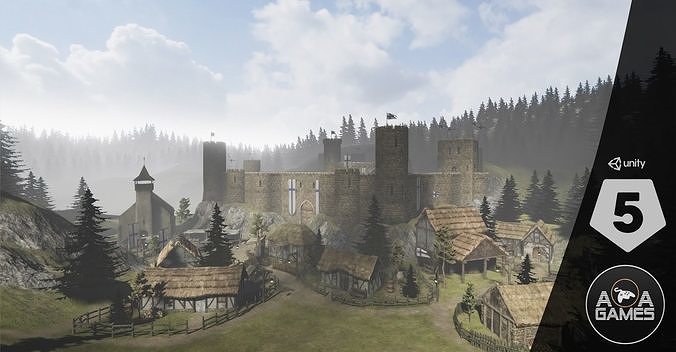 Medieval kit 3D Model Collection