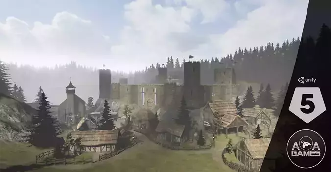 Medieval kit 3D Model Collection