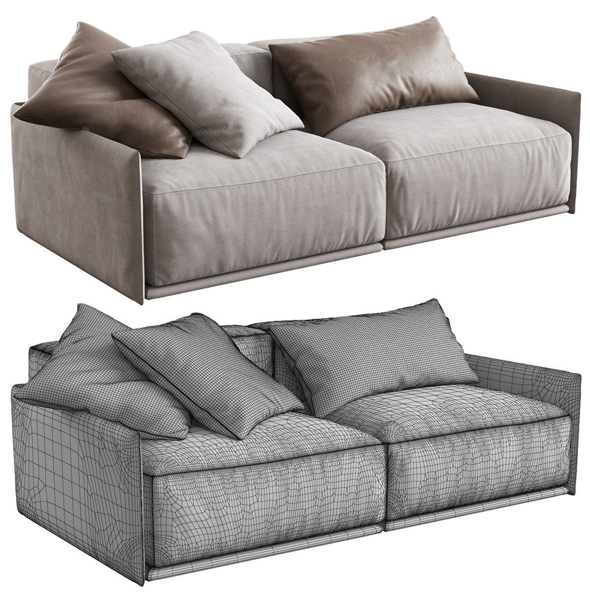 Doimo Sofas Lumiere 3D model_2