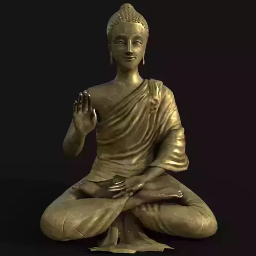 Lord Buddha 3D Model